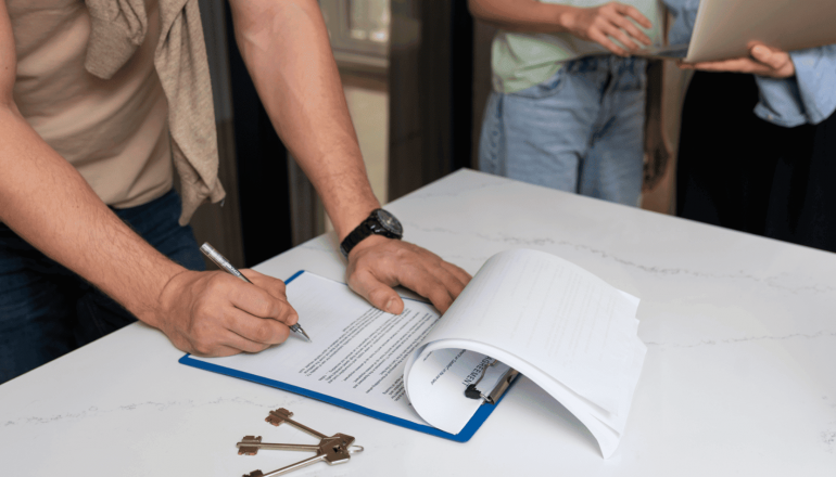 Firma de divorcio por perdida de patrimonio